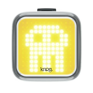 Knog Blinder Front Skull Front Light Adult Unisex, Black, One Size