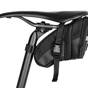 Topeak Aero Wedge Pack Saddle Bag, Strap Fit, Medium, Black