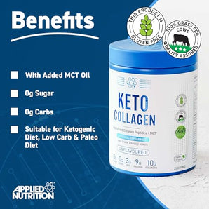 Applied Nutrition Keto Protein Powder- Unflavoured 325 g