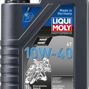 Liqui Moly 3044 Motorbike Oil 4T 10 W-40 Basic Street