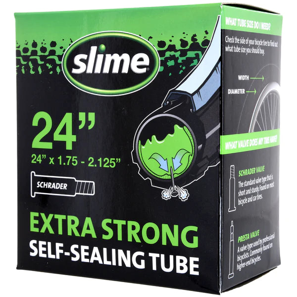 Slime Extra Strong Self-Healing Bike Tube - 24" x 1.75-2.125" Schrader
