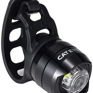 Cateye Orb Rechargeable Front Bicycle Light - Polished Black